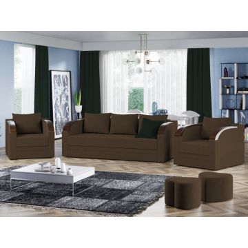 Set Canapea si Fotolii Verona Maro