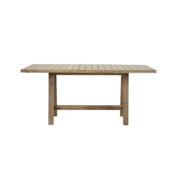 Set de gradina Pakoworld Malibu 7 piese lemn bej