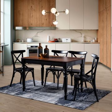 Set de masa si scaune extensibile (5 bucati), Albero16