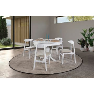 Set masa extensibila si scaune (5 bucati), Albero152