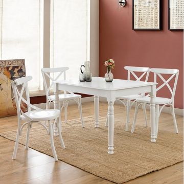 Set masa extensibila si scaune (5 bucati), Albero27