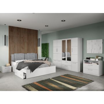 Set dormitor complet Alb Adapto C11