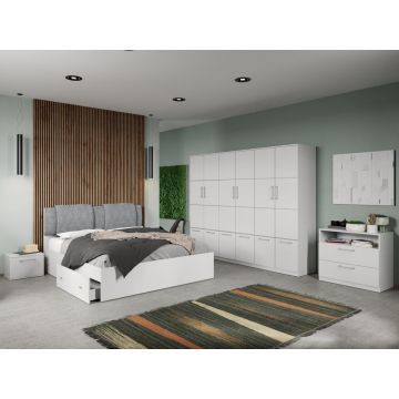Set dormitor complet Alb Adapto C13