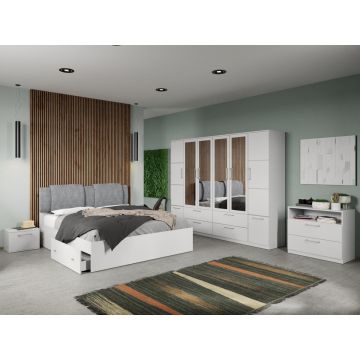 Set dormitor complet Alb Adapto C19