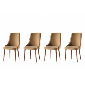 Set scaune (4 bucati), Seyhan - maro - 1