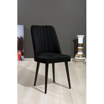 Set Scaune (4 Piese), Polo - Negru