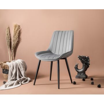 Set Scaune (4 Piese), Venus - Gri
