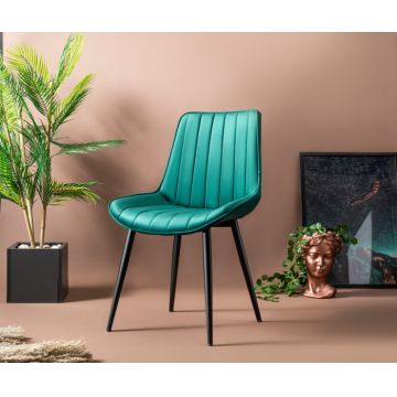 Set Scaune (4 Piese), Venus - Verde