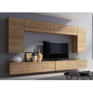Set de mobilier CALABRIA 15 Stejar Auriu