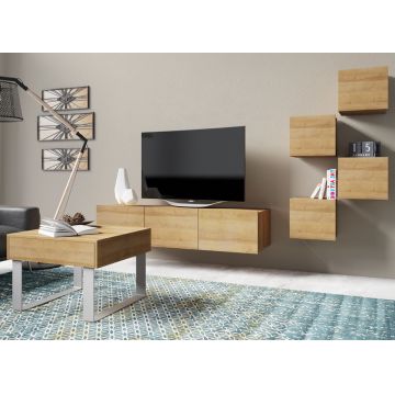 Set de mobilier CALABRIA 16 Stejar Auriu
