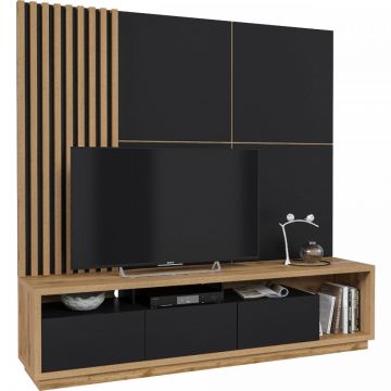 Set de mobilier CELINE 09 Stejar Wotan / Negru