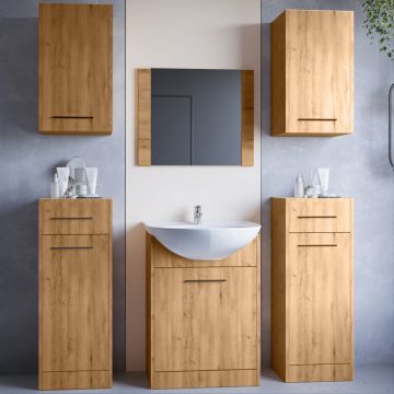 Mobilier de baie NICO MAX Stejar Artisan