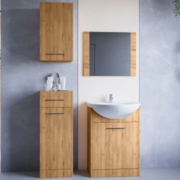 Mobilier de baie NICO Stejar Artisan