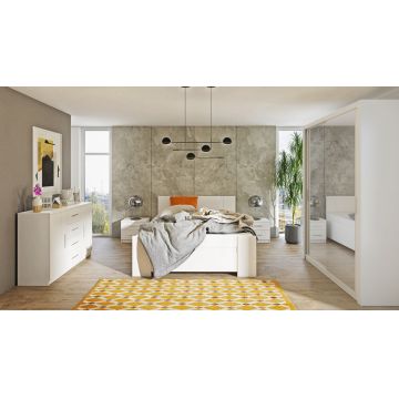 Mobilier de dormitor BONO 2 Alb