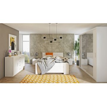 Mobilier de dormitor BONO 3 Alb