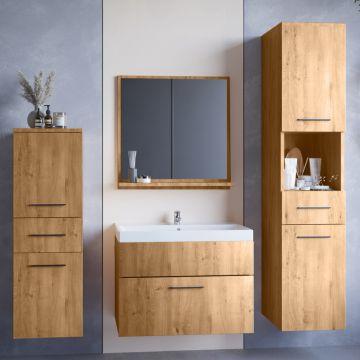 Mobilier pentru baie LUPO Stejar Artisan