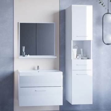 Mobilier pentru baie TIPO Alb Lucios