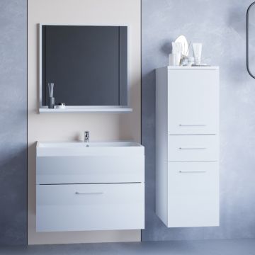 Mobilier pentru baie TIPO MINI Alb Lucios