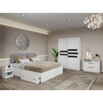 Set dormitor Ruben Alb C04