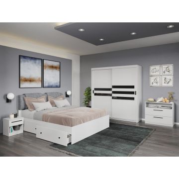 Set dormitor Ruben Alb C17
