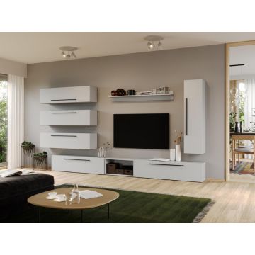 Set Mobila Living Tapo Alb C03