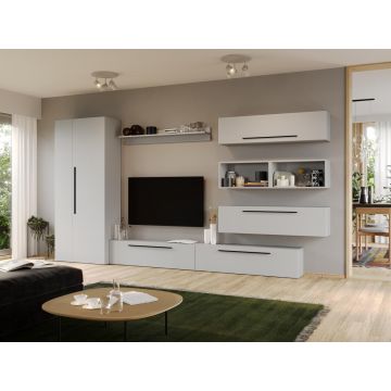Set Mobila Living Tapo Alb C07