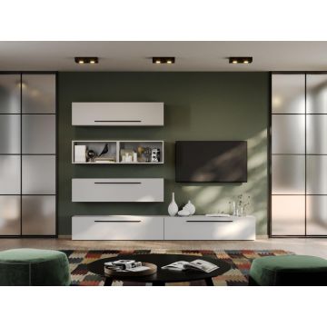 Set Mobila Living Tapo Alb C08