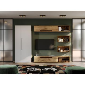 Set Mobila Living Tapo Stejar Auriu C20