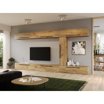 Set Mobila Living Tapo Stejar Auriu C34