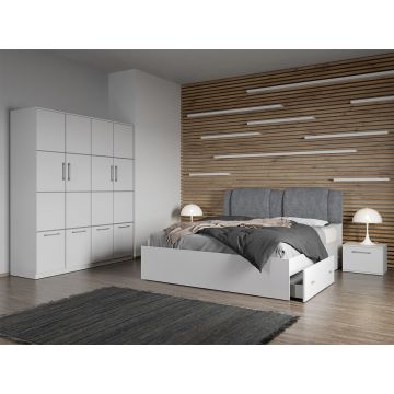 Set dormitor complet Alb - Acapulco - C5