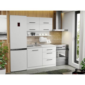Mobila Bucatarie alba Sofi - 28 - 120 cm