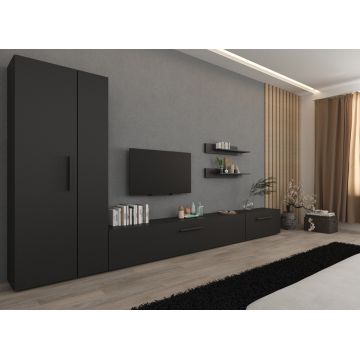 Set Mobilier Living Gri Antracit Remy-C03