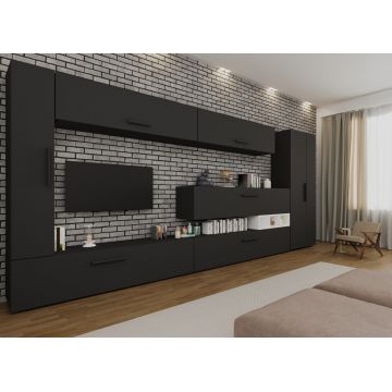 Set Mobilier Living Gri Antracit Remy-C07
