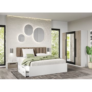 Set dormitor San Remo fara comoda - Dallas - C12