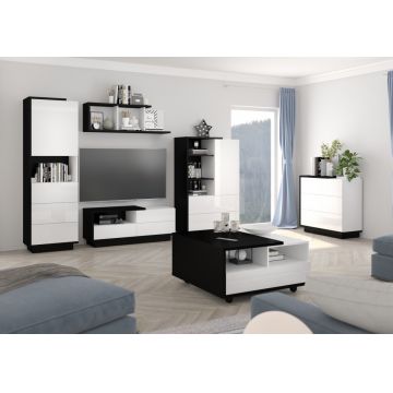 Set Hibrid 01 Negru/Alb Luciu