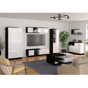 Set Hibrid 02 Negru/Alb Luciu