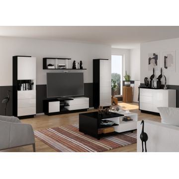 Set Hibrid 04 Negru/Alb Luciu