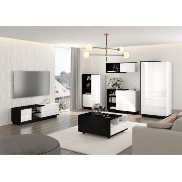 Set Hibrid 05 Negru/Alb Luciu