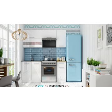Tiffany Bucatarie T35/180 Alb Luciu