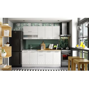 Tiffany Bucatarie T35/200 Alb Luciu
