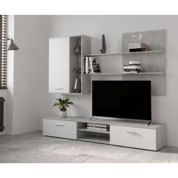 Unit De Perete Quatro Beton/Alb