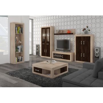 Verin Set 10 (Mobila Sufragerie De Perete) S.Bright/S.Dark