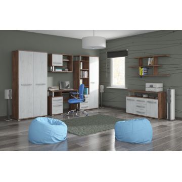 Angel Set 2 (Mobila Sufragerie De Perete) Craft Tobaco/White