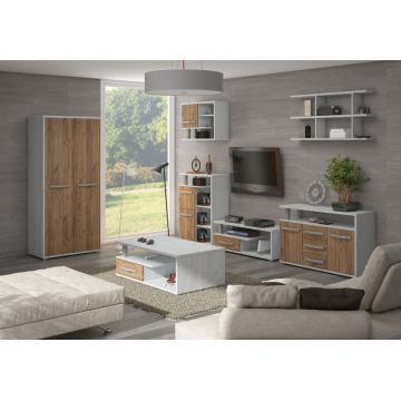 Angel Set 5 (Mobila Sufragerie De Perete)Craft White/Golden