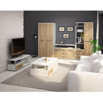 Angel Set 6 (Mobila Sufragerie De Perete) Craft White/Golden