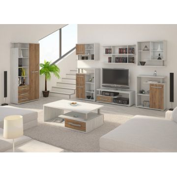 Angel Set 7 (Mobila Sufragerie De Perete) Craft White/Cr.Golden