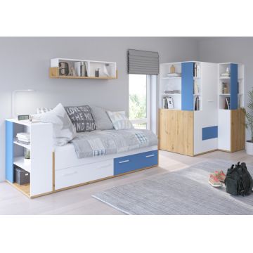 Hey Set 5 Oak Artisan/White/Blue