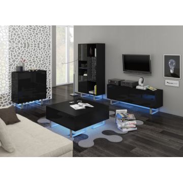 King (Set 1) Black/Black High Gloss