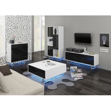 King (Set 1) White/Black High Gloss