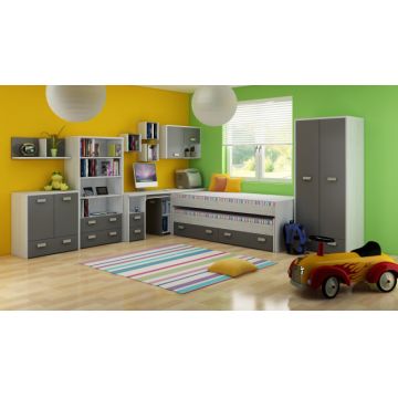 Kitty Set 1 Craft White/Graphite